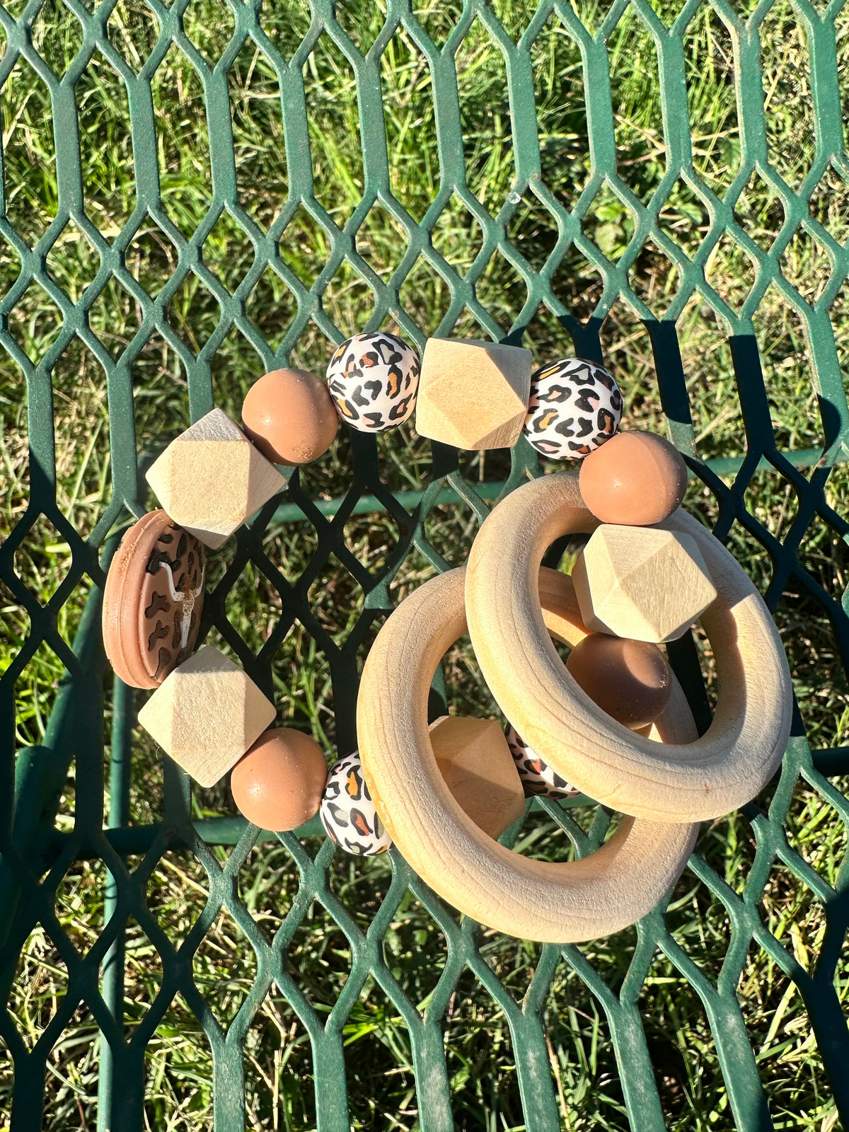 Leopard Longhorn Rattle